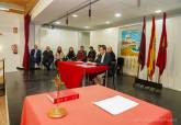 Constitucin de la junta vecinal de La Aljorra y eleccin de David Ros como presidente.