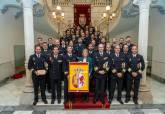 Entrega de llaves de Cartagena y reproduccin de la bandera de combate del submarino Isaac Peral a la dotacin del S81.