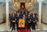 Entrega de llaves de Cartagena y reproduccin de la bandera de combate del submarino Isaac Peral a la dotacin del S81.