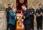 Entrega de llaves de Cartagena y reproduccin de la bandera de combate del submarino Isaac Peral a la dotacin del S81.
