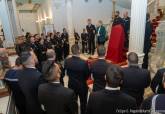 Entrega de llaves de Cartagena y reproduccin de la bandera de combate del submarino Isaac Peral a la dotacin del S81.