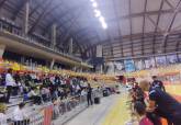 Los centros interculturales visitan al equipo de ftbol sala Jimbee Cartagena