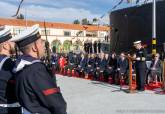 Imagen en el acto de la entrega a la armada del submarino S-81