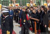 Imagen en el acto de la entrega a la armada del submarino S-81