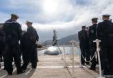 Imagen en el acto de la entrega a la armada del submarino S-81
