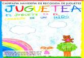 Cartel de la campaña de Juguetea 2023