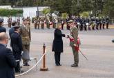 Entrega al Regimiento de Artillería Antiaérea 73 de la Medalla de Oro de la ciudad