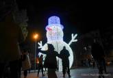 Encendido de las luces de Navidad en Cartagena e inauguracin del Beln Municipal