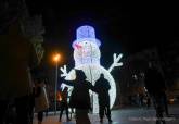 Encendido de las luces de Navidad en Cartagena e inauguración del Belén Municipal