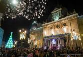 Encendido de las luces de Navidad en Cartagena e inauguración del Belén Municipal