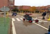 Visita de APICES al parque de Educaci�n Vial con la ESPAC