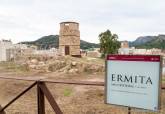 Molino-ermita de San Cristóbal, en el parque del Molinete