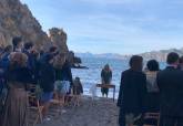 Primera boda celebrada en la playa de Cala Cortina