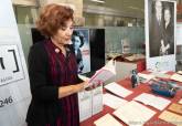 Donacin de material procedente de la familia Lpez Soria al Archivo Municipal de Cartagena