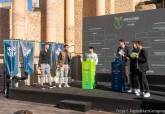 Sorteo Copa de España de Fútbol Sala en el Museo del Teatro Romano de Cartagena.