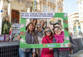 Celebraci�n del D�a de las Migraciones en la Plaza del Ayuntamiento de Cartagena