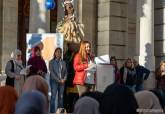 Celebraci�n del D�a de las Migraciones en la Plaza del Ayuntamiento de Cartagena