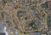 Mapa carrera San Silvestre 2023 Cartagena.