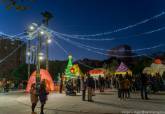 Apertura del Espacio Sueña en Navidad en la Plaza de España