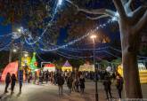 Apertura del Espacio Sueña en Navidad en la Plaza de España