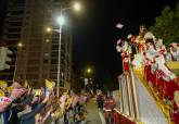 La cabalgata de los Reyes Magos más eficiente llena de ilusión las calles de Cartagena