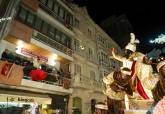 La cabalgata de los Reyes Magos más eficiente llena de ilusión las calles de Cartagena