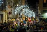 La cabalgata de los Reyes Magos ms eficiente llena de ilusin las calles de Cartagena
