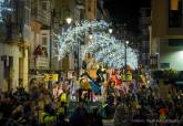 La cabalgata de los Reyes Magos más eficiente llena de ilusión las calles de Cartagena