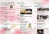 Programa fiestas Pozo Estrecho. 