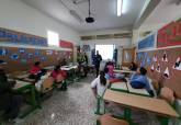 Alumnos del Patronato Sagrado Coraz�n en el Parque de Educaci�n Vial