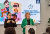 Presentación de las actividades para personas discapacitadas