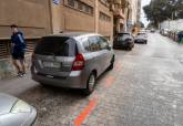 Ora residente estacionamiento aparcamiento naranja Cartagena.
