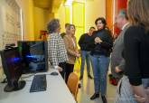 Visita de la alcaldesa al Laboratorio Prueba de Concepto de la UPCT