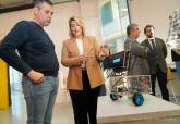 Visita de la alcaldesa al Laboratorio Prueba de Concepto de la UPCT