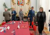 La alcaldesa de Cartagena preside la reunión del Pleno del Consorcio del Depósito Franco de Cartagena