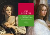 Montaje con la portada del libro Somos un cuerpo herido y las protagonistas del libro pintadas por Caravaggio y Rafael Sanzio