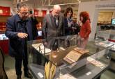 Bienal internacional 'Mediterraneus ars liber' de libros de artista en el Museo Arqueolgico Municipal Enrique Escudero de Castro de Cartagena.