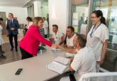 Gimnasio pacientes oncológicos cáncer hospital Santa Lucía Cartagena.