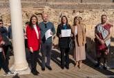 Acto por el Da Internacional de Gua de Turismo en el Barrio del Foro Romano