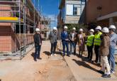 Visita a las  obras del IES Las Salinas de La Manga