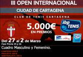 III Open Internacional de Tenis IBP Ciudad de Cartagena