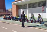 Visita de j�venes del Circo Alaska al Parque de Educaci�n Vial