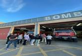 Visita de los alumnos de ISEN al Parque de Seguridad