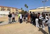 Programa ADE de acercamiento a los bolos cartageneros con alumnos del IES Mediterráneo