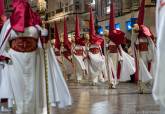 Miércoles Santo en Cartagena, procesión y lavatorio de Pilates.