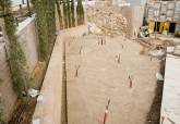 Avance de las obras en el Parque Arqueol�gico del Molinete