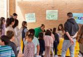 Visita de la alcaldesa a centros educativos por el inicio de las votaciones de los Presupuestos Participativos