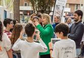 Visita de la alcaldesa a centros educativos por el inicio de las votaciones de los Presupuestos Participativos