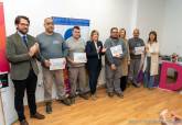 Entrega de diplomas a los alumnos de los cursos ADLE Impulsa