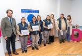 Entrega de diplomas a los alumnos de los cursos ADLE Impulsa